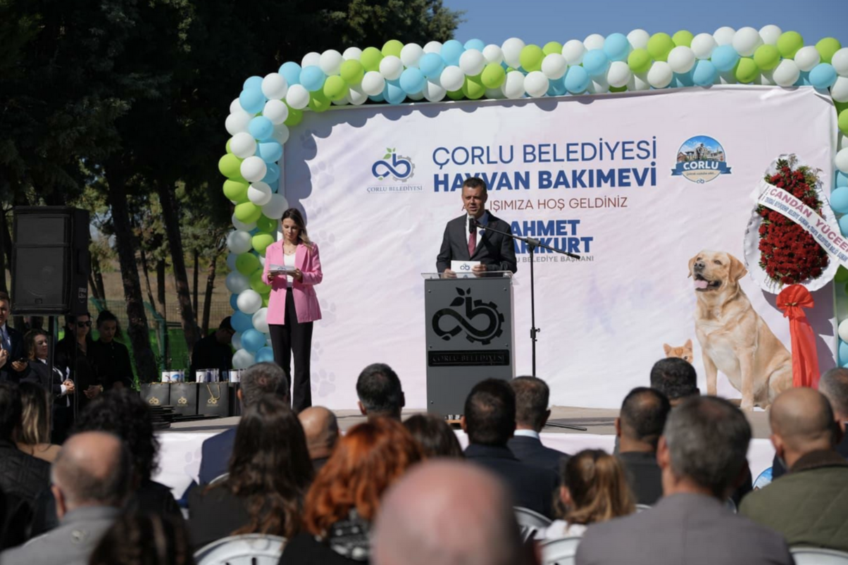 Çorlu Hayvan Bakımevi hizmete açıldı