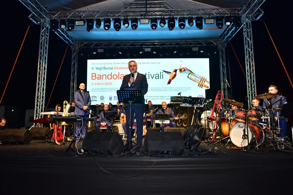Yeşil Bursa Uluslararası Bandolar Festivali başladı