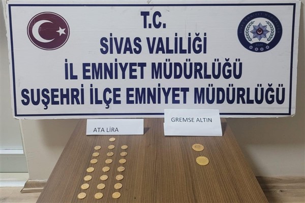 Sivas’ta sahte altın operasyonu