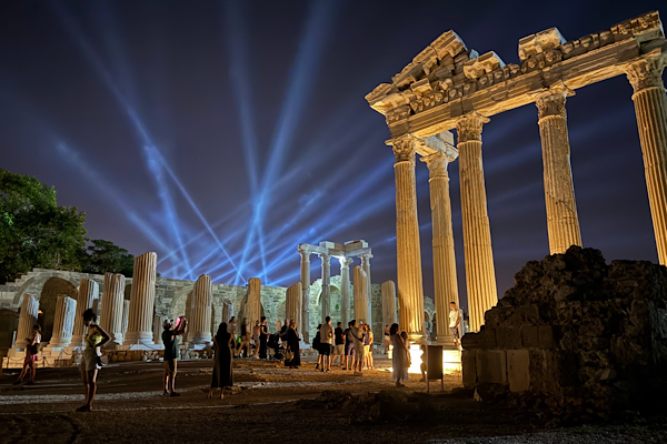 Gece müzeciliği ile 550 binden fazla ziyaretçi ağırlandı