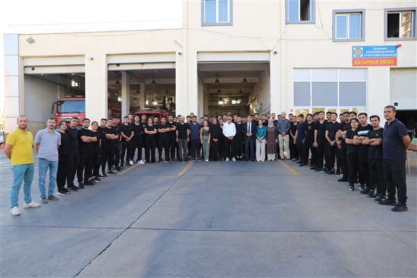 Diyarbakır Büyükşehir Belediyesi, İtfaiye Haftası’nı kutladı