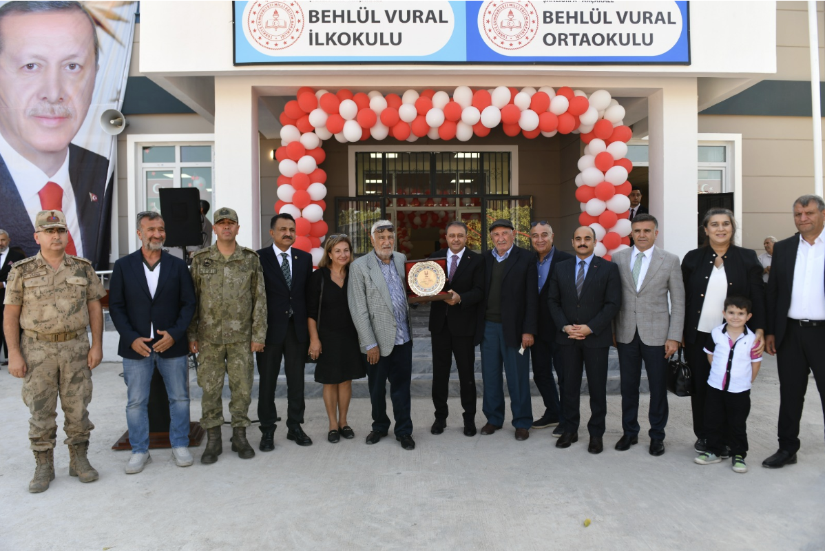 Behlül Vural İlk ve Ortaokulu Akçakale’de açıldı