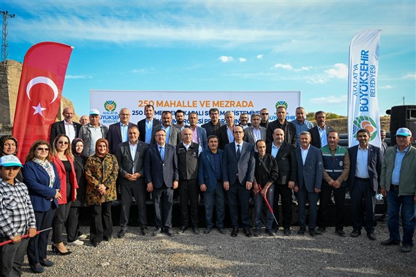 Büyükşehir’den üreticilere boru desteği