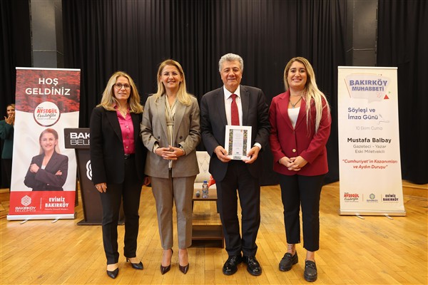 Mustafa Balbay, Bakırköylülere cumhuriyetin kazanımlarını anlattı