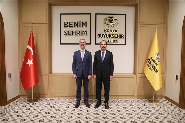 Ukrayna’nın Ankara Büyükelçisi Dzheliaov, Başkan Altay’ı ziyaret etti