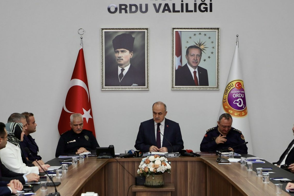 Ordu’da İl Güvenlik Toplantısı yapıldı