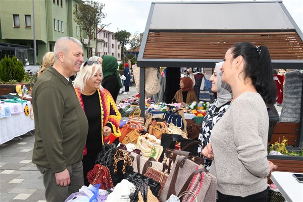 Osmangazi’de ‘Kadın Girişimciler Sokağı’ hayata geçirildi