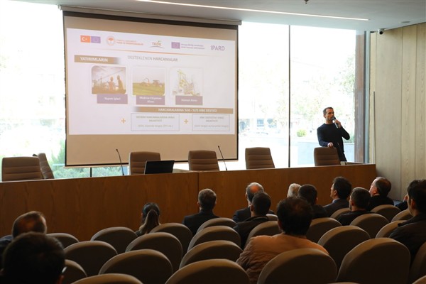 İnegöllü çiftçilere TKDK destekleri anlatıldı