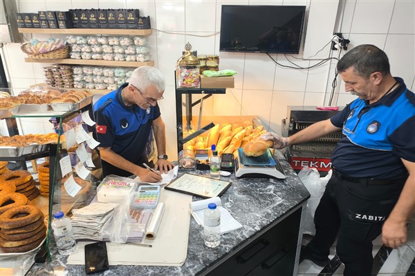İnegöl’de ekmek fırınlarına zabıta denetimi