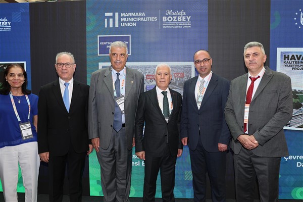 Başkan Bozbey, Filistin heyetiyle buluştu