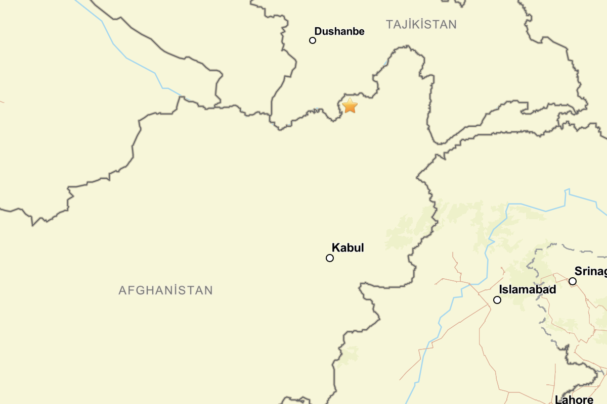 Afganistan’da deprem