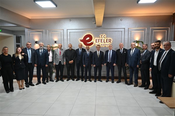 Zafer Partisi Genel Başkanı Özdağ, Efeler Belediyesi’ni ziyaret etti