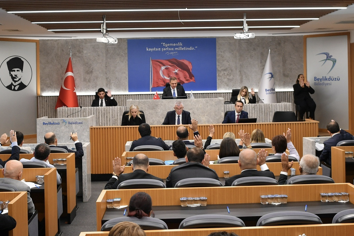 Beylikdüzü Belediyesi Ekim ayı Meclisi toplandı