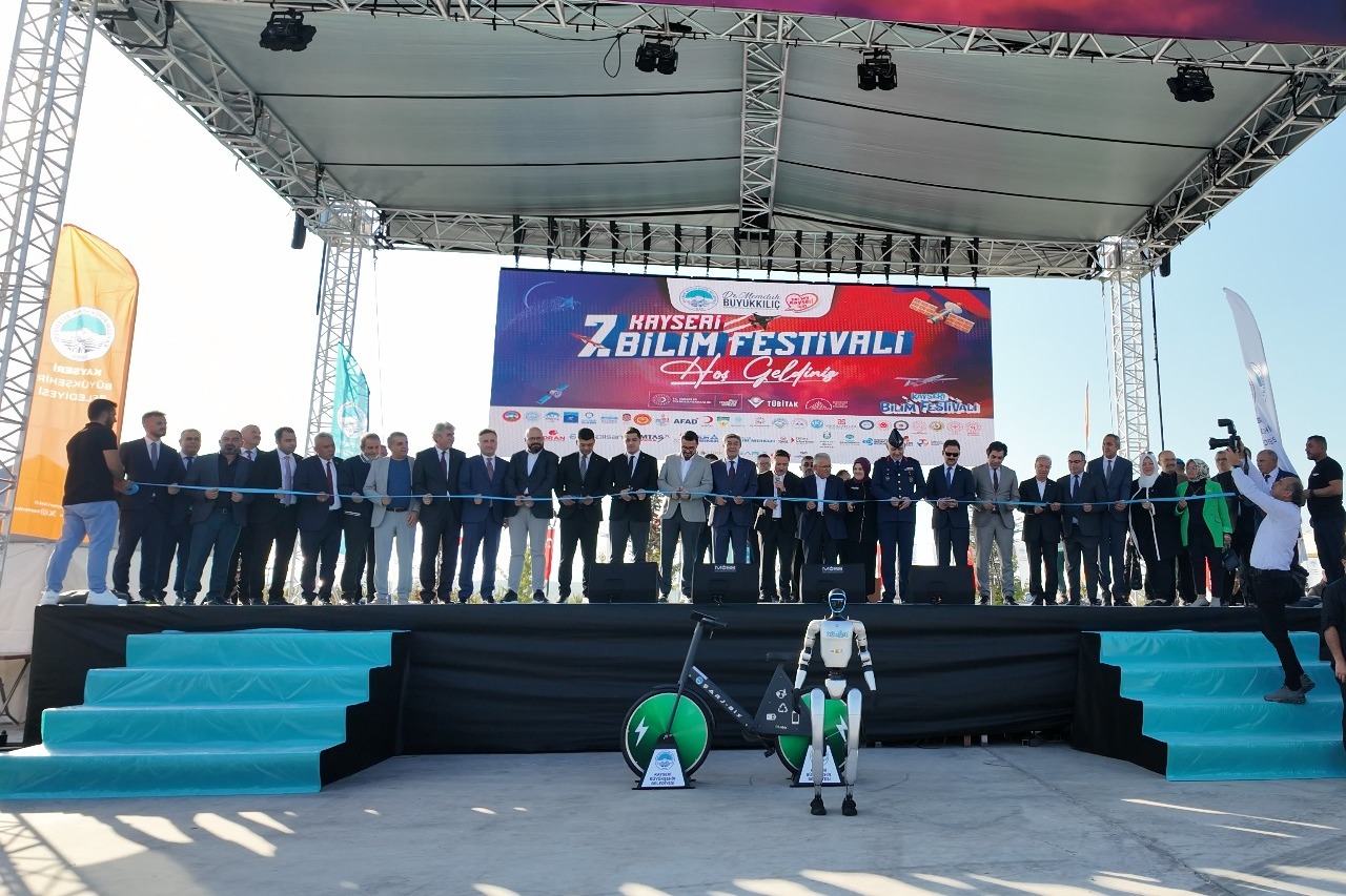 7’inci Kayseri Bilim Festivali’nin açılışı yapıldı