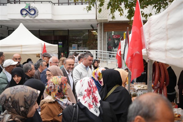 Başkan Sarıkurt’tan Gazze kermesine destek
