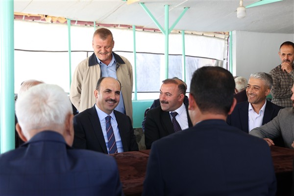 Başkan Altay, Halkapınar ve Emirgazi’de vatandaşlarla buluştu