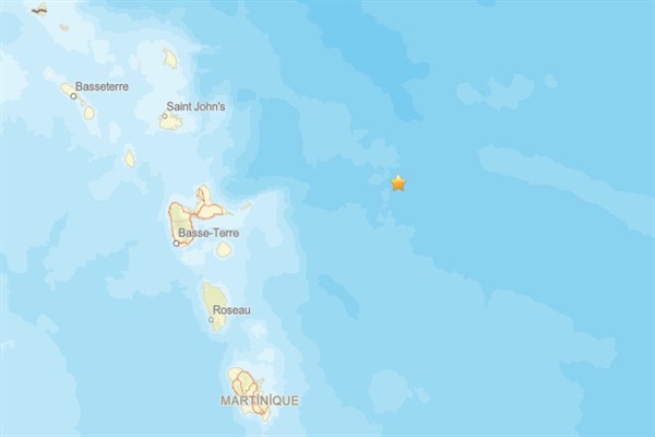 Guadeloupe’de deprem