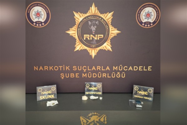 Rize’de uyuşturucu operasyonu