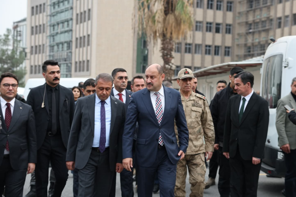 Vali Şıldak ve Başkan Gülpınar’dan Şanlıurfa Adliyesi’nde inceleme