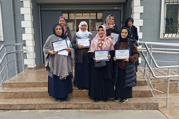 Batman ADEM’de kadın ve çocuklara yönelik eğitim ve kurslar sürüyor