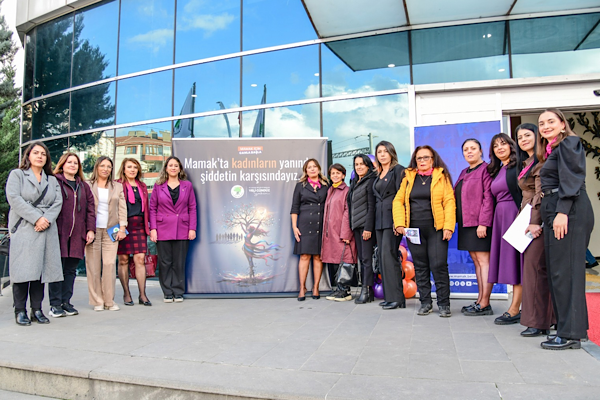 Mamak’ta 25 Kasım Kadına Yönelik Şiddete Karşı Mücadele Günü programı