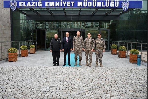 Polis Özel Harekât Başkanı Hayal’den ilk ziyaret Elazığ’a