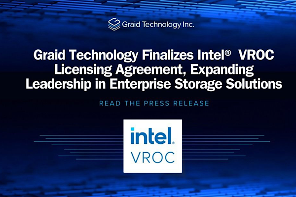 Graid Technology, Intel VROC lisans anlaşmasını tamamladı