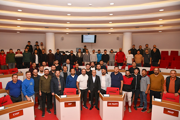 Kumluca’da Halı Saha Futbol Turnuvası kura çekimi yapıldı