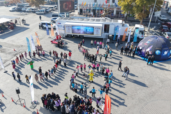 Mobil Dijital Gençlik Merkezi’nin ilk durağı İncesu oldu