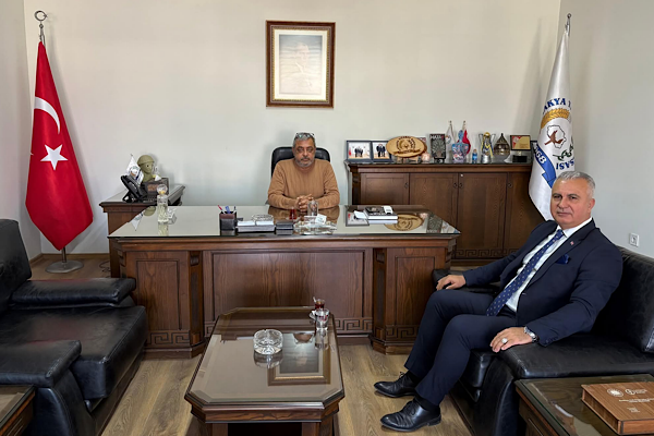 Hatay Tarım İl Müdürü Türkmen’den , Antakya Ticaret Borsası’na ziyaret