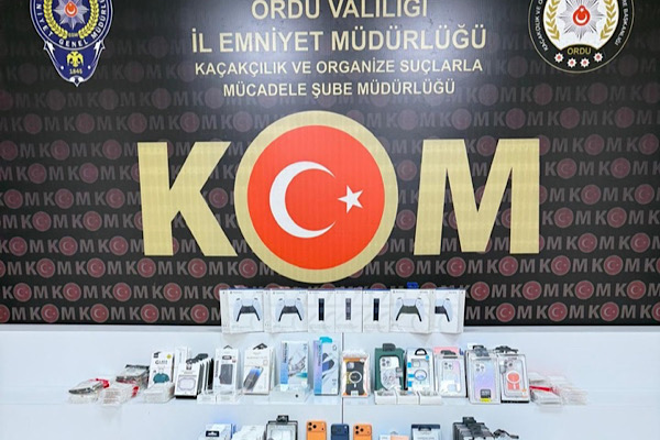 Ordu’da kaçakçılık operasyonu
