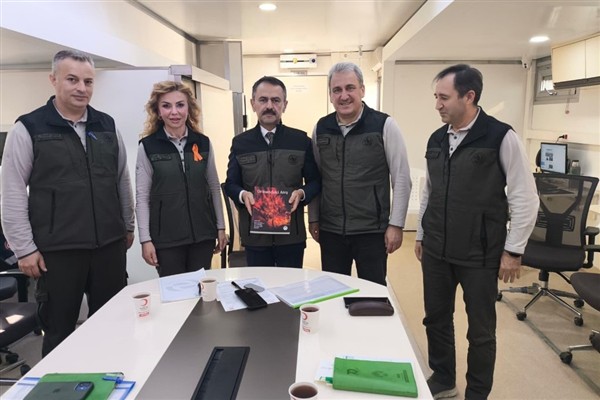 Sakarya Orman Bölge Müdürü Topçu’dan Vali Aktaş’a ziyaret