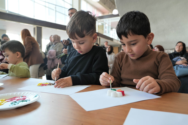 Keçiörenli çocuklar, workshop ile el becerilerini geliştirdi