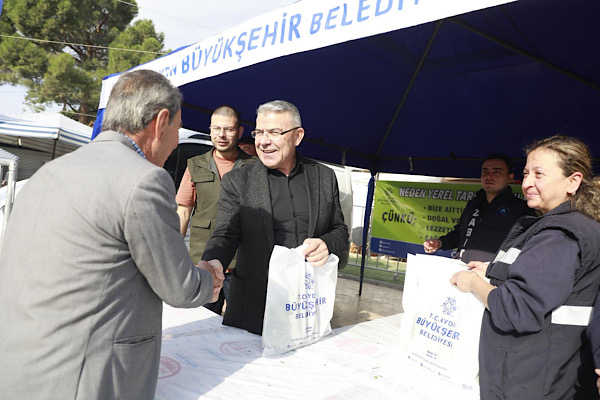 Aydın’da ata tohumları vatandaşlara dağıtıldı