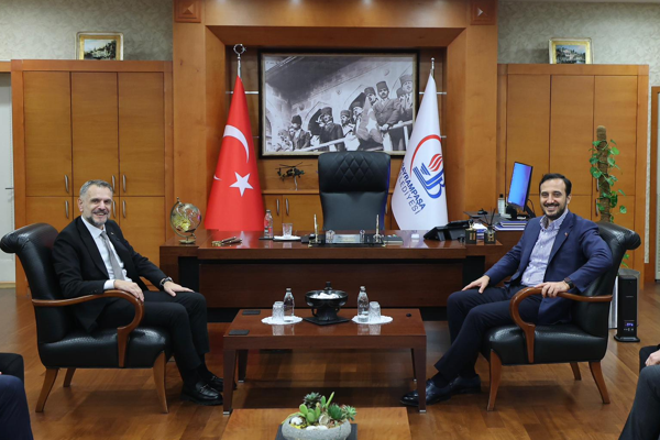 AK Parti İstanbul İl Başkanı Özdemir’den Başkan Vekili Akın’a ziyaret