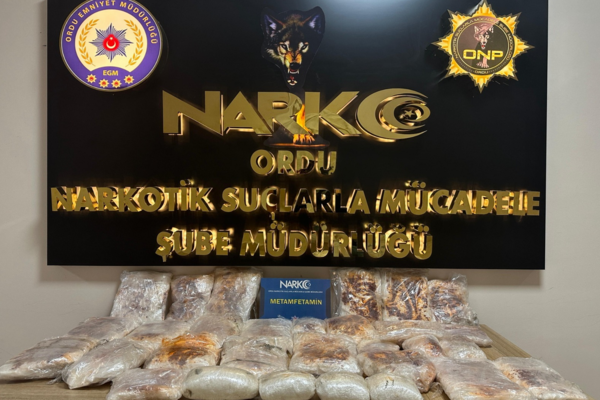 Ordu’da uyuşturucu operasyonu