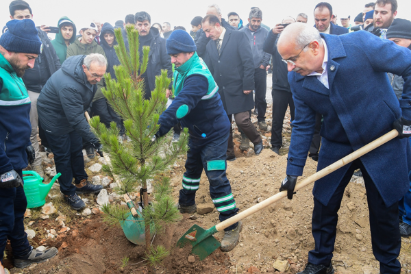 Malatya Büyükşehir Belediyesi’nden ağaçlandırma seferberliği