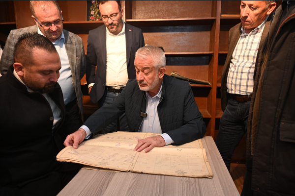 Başkan Başdeğirmen, Bağkonak’ı ziyaret etti