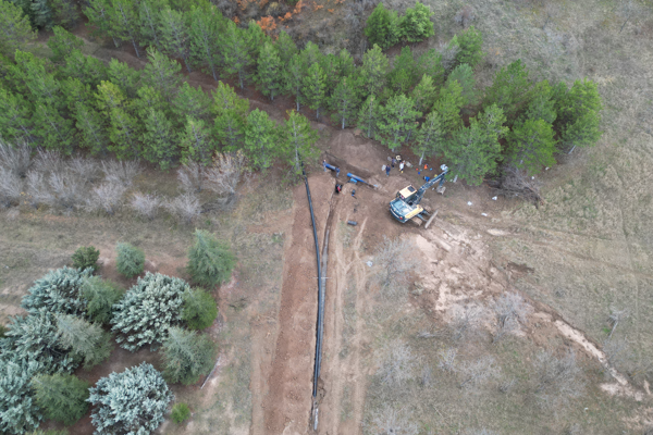 Bahabey Arıtma Tesisi’ne yeni hat çekiliyor