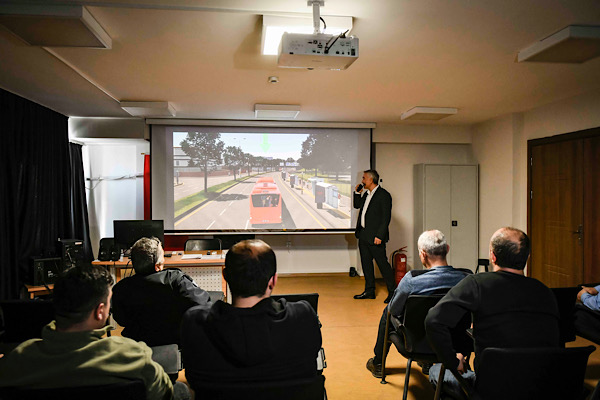 EGO’dan yapay zeka destekli otobüs simülasyonu