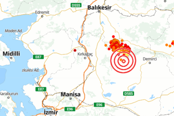 Balıkesir’de deprem