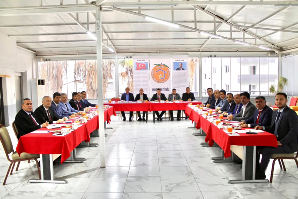 Eğitimde Kasım ayı değerlendirmesi Erzin’de yapıldı