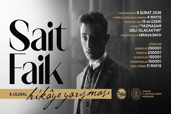 6. Ulusal Sait Faik Hikaye Yarışması başlıyor