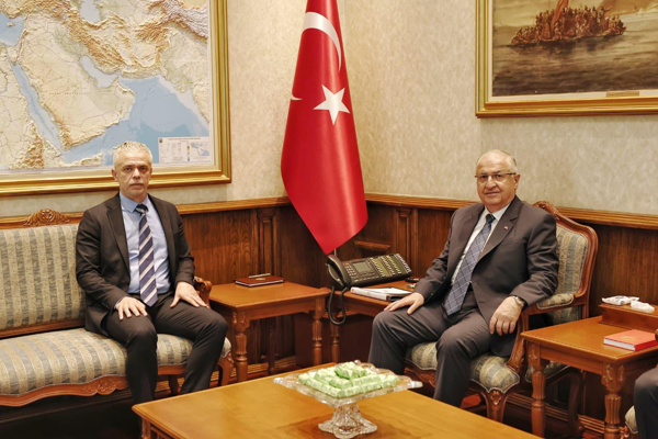 Bakan Güler, KKTC’nin Ankara Büyükelçisi Korukoğlu’nu kabul etti