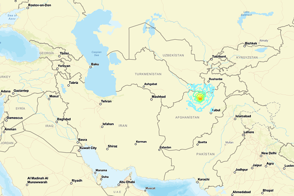 Afganistan’da deprem
