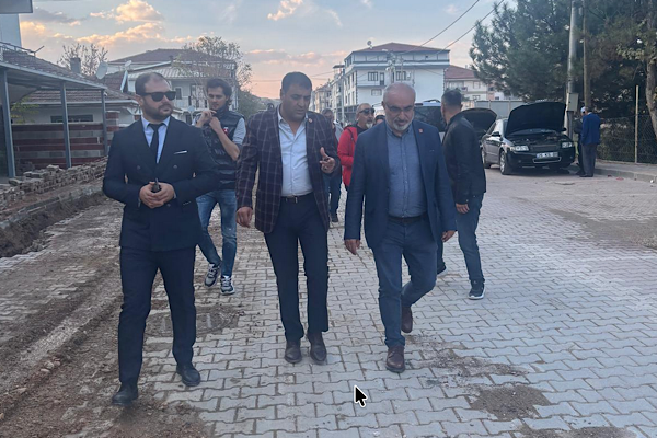 CHP’li Şahin: Huzur Mahallesi’nde altyapı çalışmaları meyvesini vermeye başladı