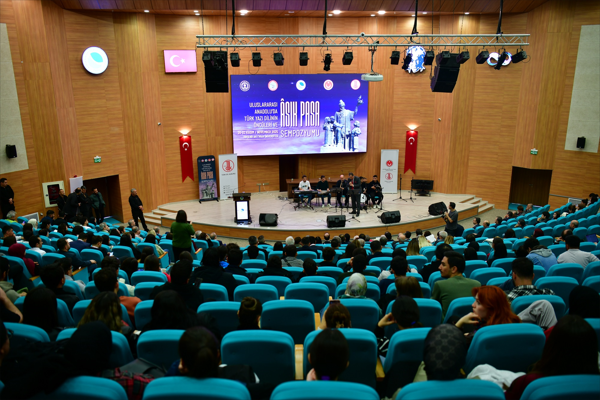 Uluslararası Anadolu’da Türk Yazı Dilinin Öncüleri ve Aşık Paşa Sempozyumu başladı