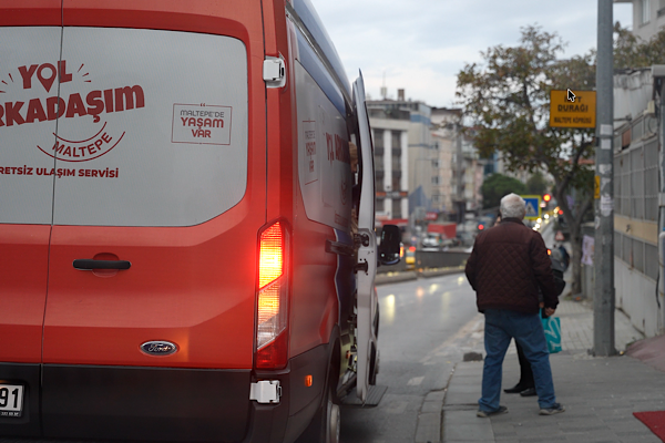 Maltepe’de ücretsiz ulaşım hizmeti başladı