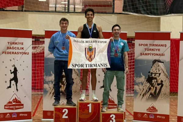 İnegöl Belediyesporlu Doğan, Türkiye şampiyonu oldu