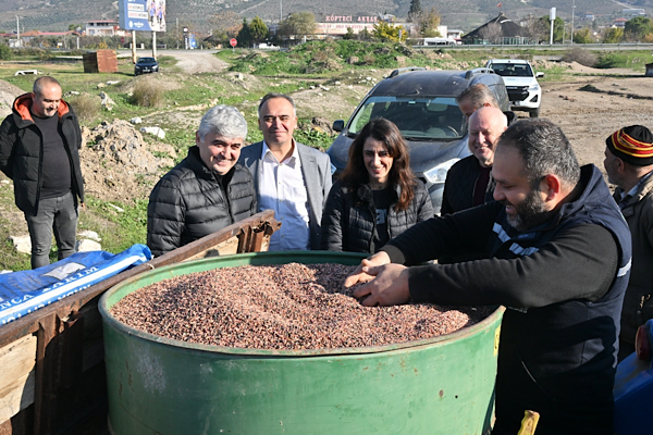 Manisa’da 7 bin 500 kilogram tohum ekildi